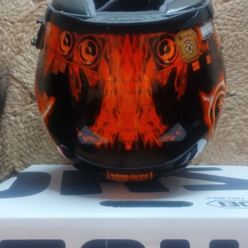 Shoei helmet small used with case and extra visor