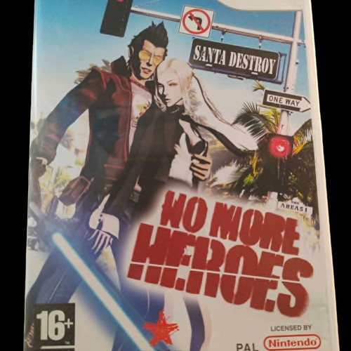 No More Heroes Nintendo Wii game used, complete