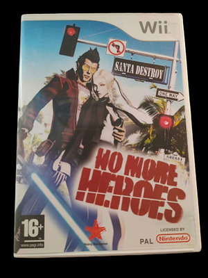 No More Heroes Nintendo Wii game used, complete