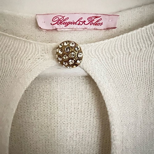 Blumarine Blugirl&Folies sweater used, size S, white