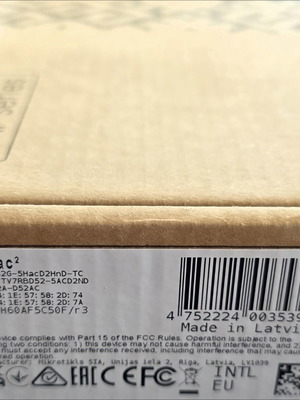 MikroTik hAP ac² Dual Band Gigabit Wi-Fi Router καινούργιο
