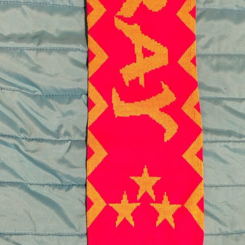 Galatasaray SK knitted scarf like new, authentic 2015-16