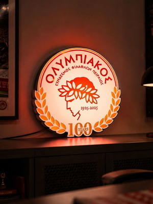 Olympiacos Anniversary Light LED decorative lamp new