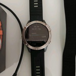 Garmin Fenix 6 Sapphire smartwatch with 3 straps