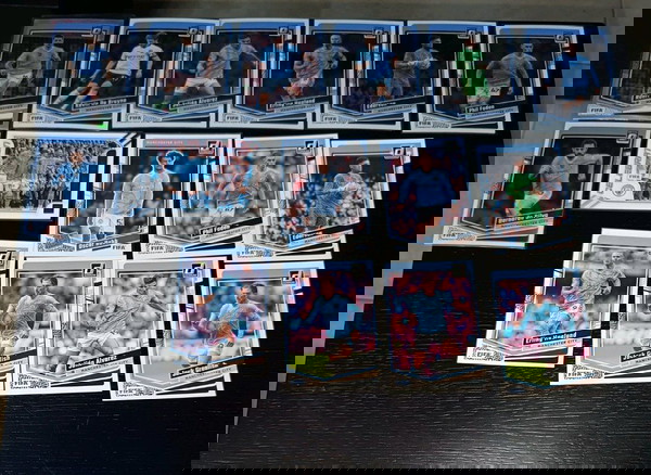 Manchester city donruss soccer 2023 lot