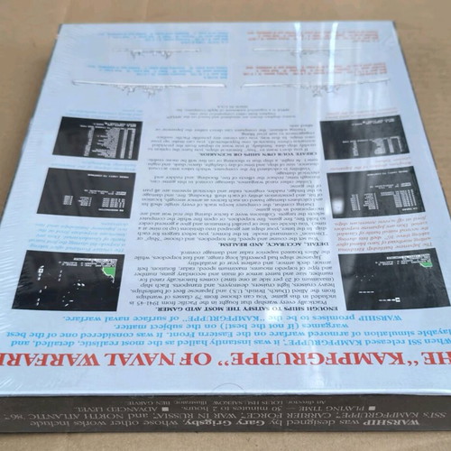 Warship SSI Atari ST sealed game