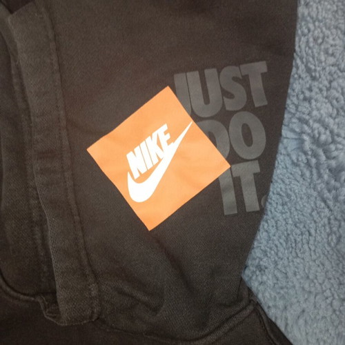 Nike men's hoodie medium with card print on hood