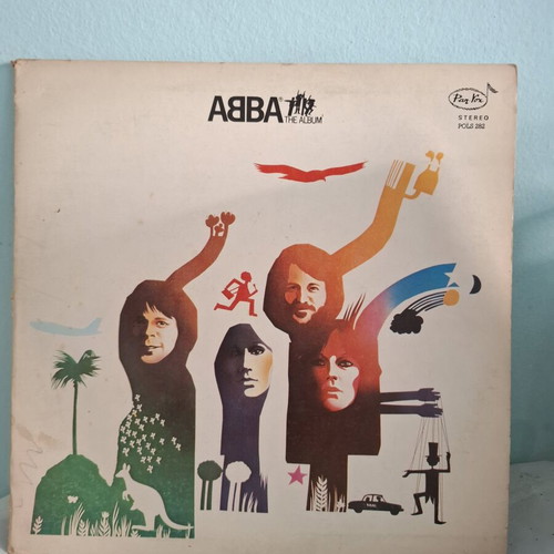 Abba vinyl records used, set of 6
