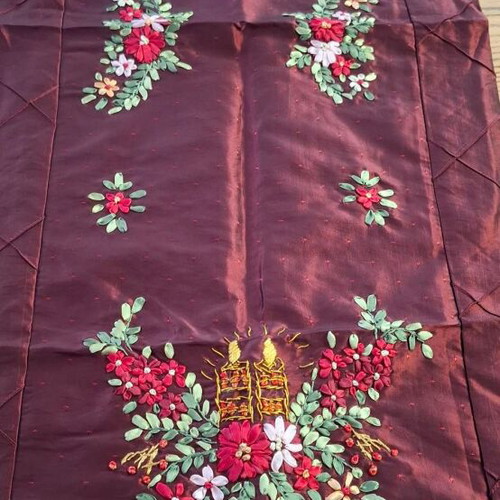 Tablecloth set new, 5 pieces with runner