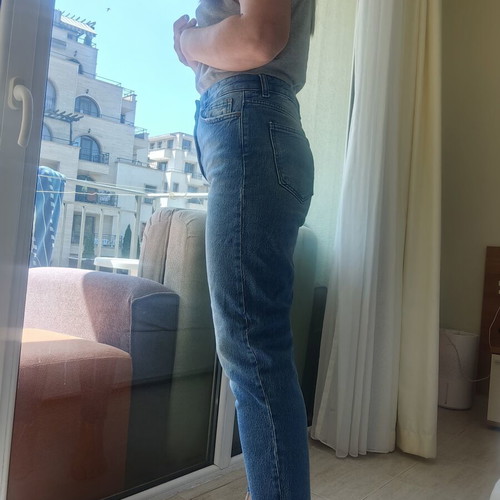 Trendyol Mom jeans, blue, women's