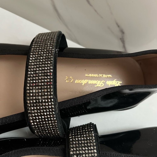 Lapin black ballerina shoes size 34 like new