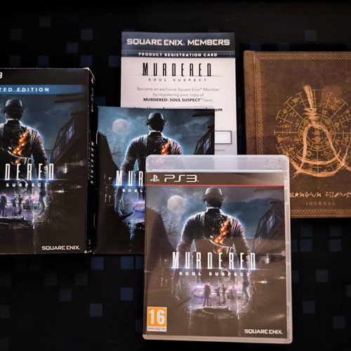 Murdered Soul Suspect Limited Edition PS3 game like new