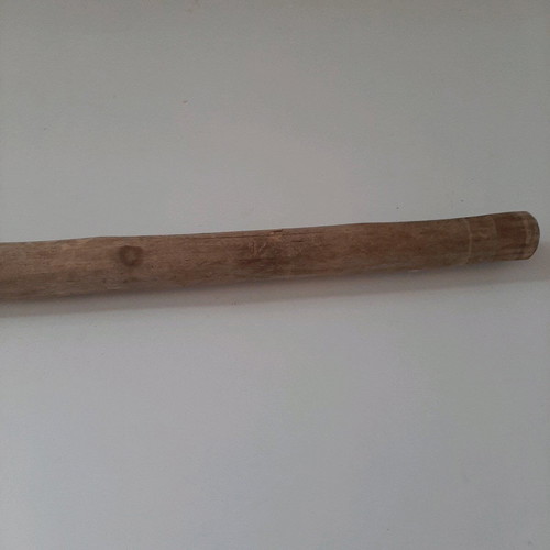 Walking stick 100 years old used, handmade from cornel wood