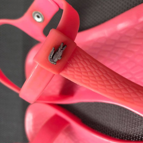 Lacoste sandals like new, size 38, pink