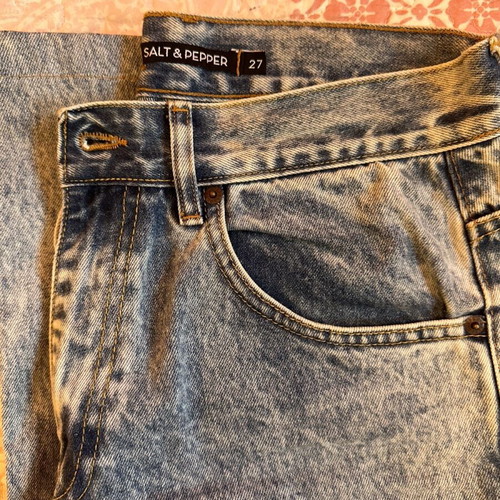 Saltandpepper jeans like new, blue