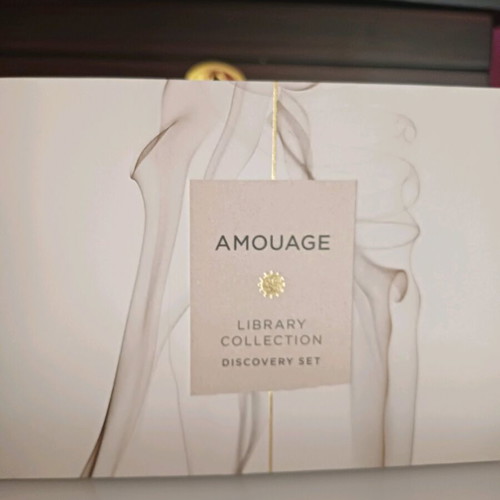 Amouage Library Collection Discovery set 4×2ml like new, tester
