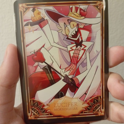 Hazbin Hotel Lucifer 2nd Edition trading card σαν καινούργιο