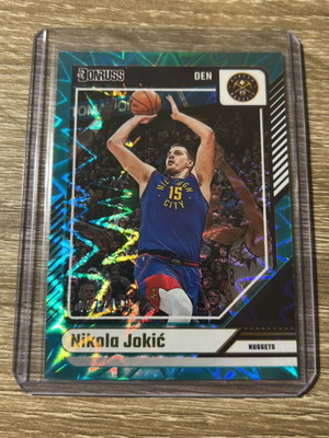 Κάρτα Nikola Jokic 2024-25 Panini Donruss Explosion Aqua σαν καινούργιο