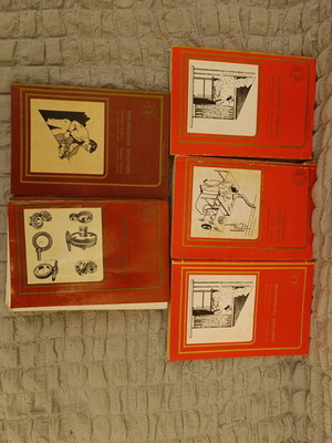 Set of 5 Used Technical School Books Mechanical Workshop & Technology