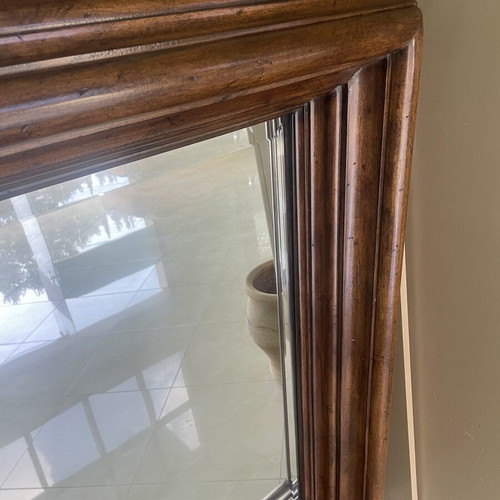 Kourtis Collectible Wall Mirror with Solid Wood Frame, Like New