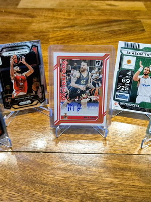 Euroleague Panini Sports Cards new, lot of 5 selected