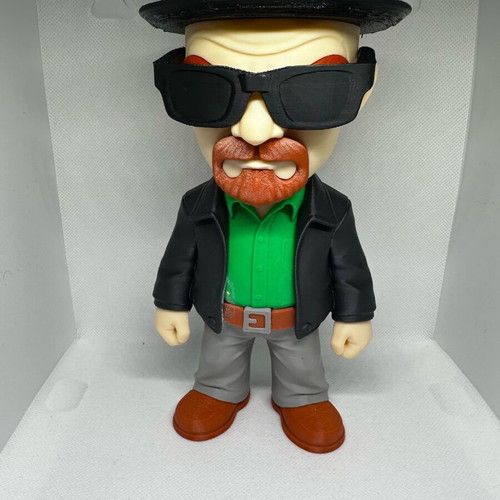 Walter White (Heisenberg) figure like new, 3D printed