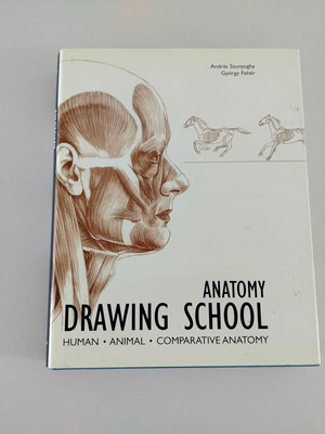 Anatomy Drawing School book used, English edition, Koneman 2006