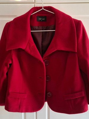 Bill Cost Cherry Trucker Blazer Boutique like new, size M