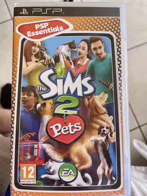 The Sims 2 Pets παιχνίδι PSP σαν καινούργιο με θήκη και εγχειρίδιο