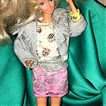  Κούκλα  Barbie ,feeling fun,1989.vintage