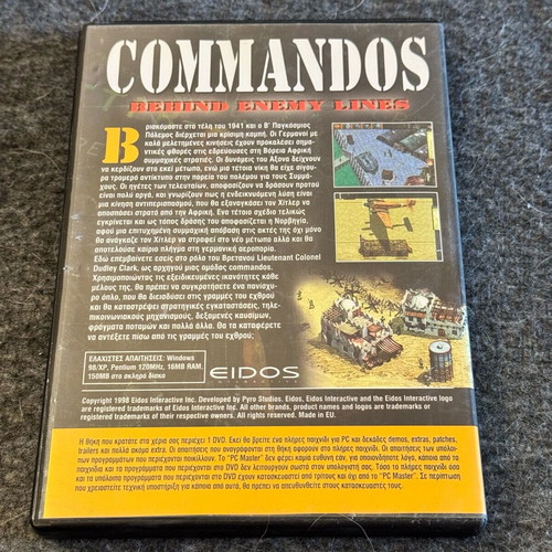 Commandos - Behind Enemy Lines PC like new
