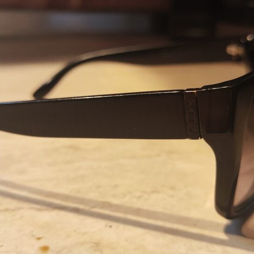 Marc Jacobs sunglasses used, black with minor scratches