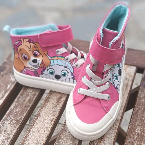 Paw Patrol Sports Boots Size 28 with Warm Lining H&M Like New