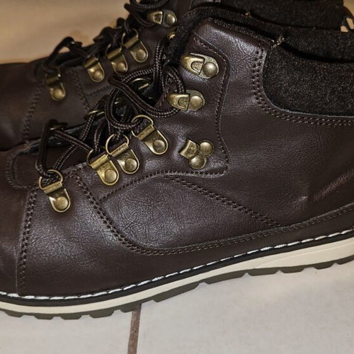 Livergy sneaker ankle boot, brown, size 44