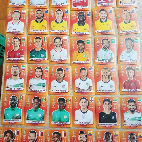 Panini World Cup 2022 stickers, collectible