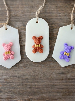 Scented tablets with lily & cotton aroma new, set of 2 pieces