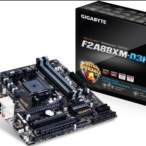 Motherboard and A8 7650 Quad-Core Processor bundle like new with CPU cooler and IO shield