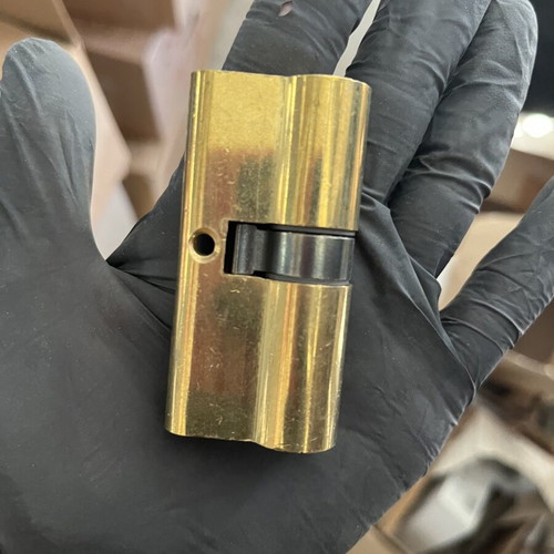 Domus lock cylinder set of 3, new, 6.5cm