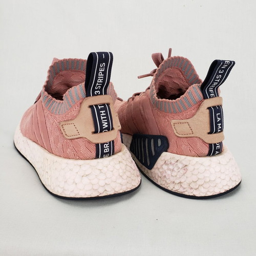 Adidas BY8782 NMD R2 Boost Primeknit women's sports sneakers used, size 39, pink