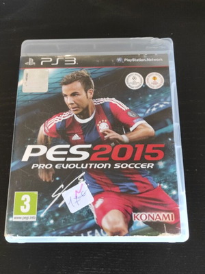 PlayStation 3 PES 2015 μεταχειρισμένο βιντεοπαιχνίδι ποδοσφαίρου
