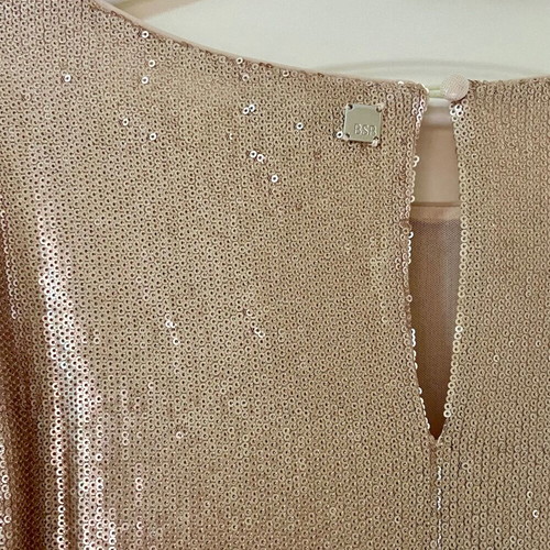 BSB Gold sequin dress like new, size 40