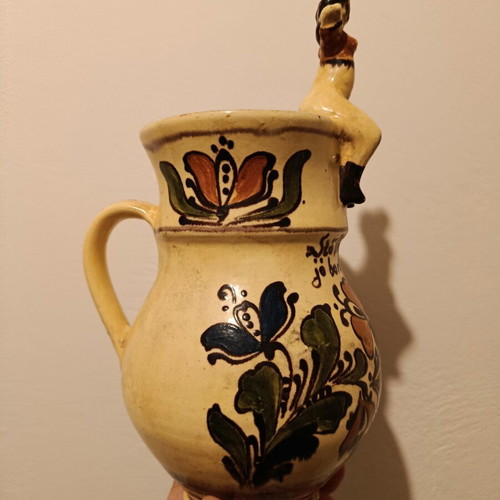Korod Ceramic Pitcher from Romania like new
