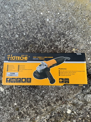 Hoteche 750W 115mm Angle Grinder