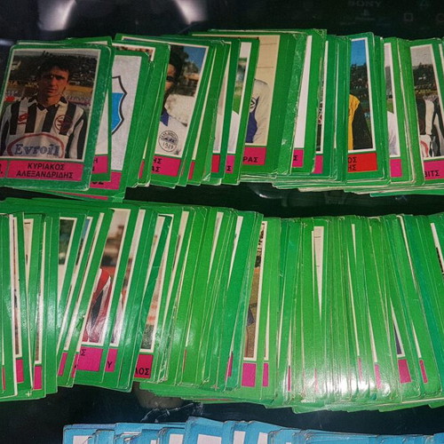 Karouzel 92 Football Stickers used, pack of 608 pieces