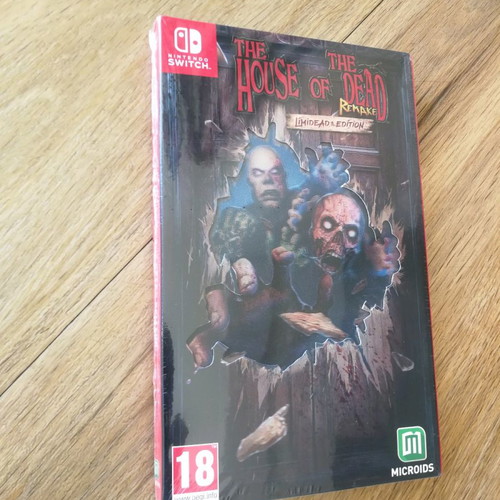 House of Dead collector's edition Nintendo Switch new