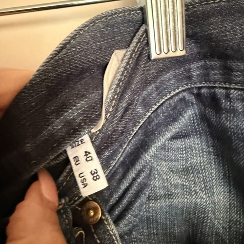 Armani Jeans men's straight fit blue pants like new, size XL