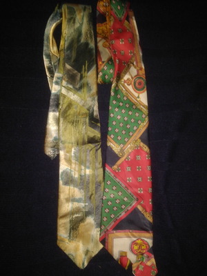 Pierre Cardin polyester ties like new, set of two