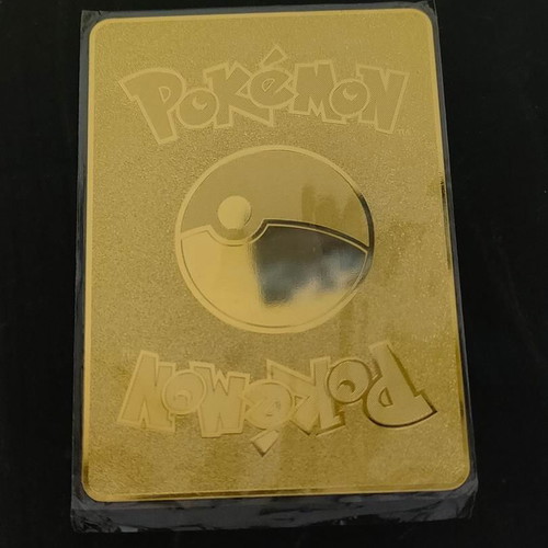 Shadow Lugia GX Pokemon Collector's Gold Metal Card like new