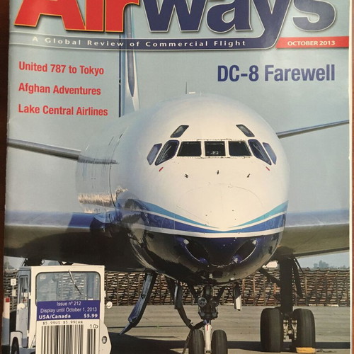 Airways Magazine 12 issues like new, year 2013