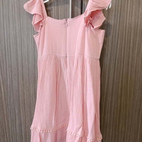 Energiers dress 4 years like new, pink with embroidery